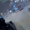 По Киеву на снегоходе