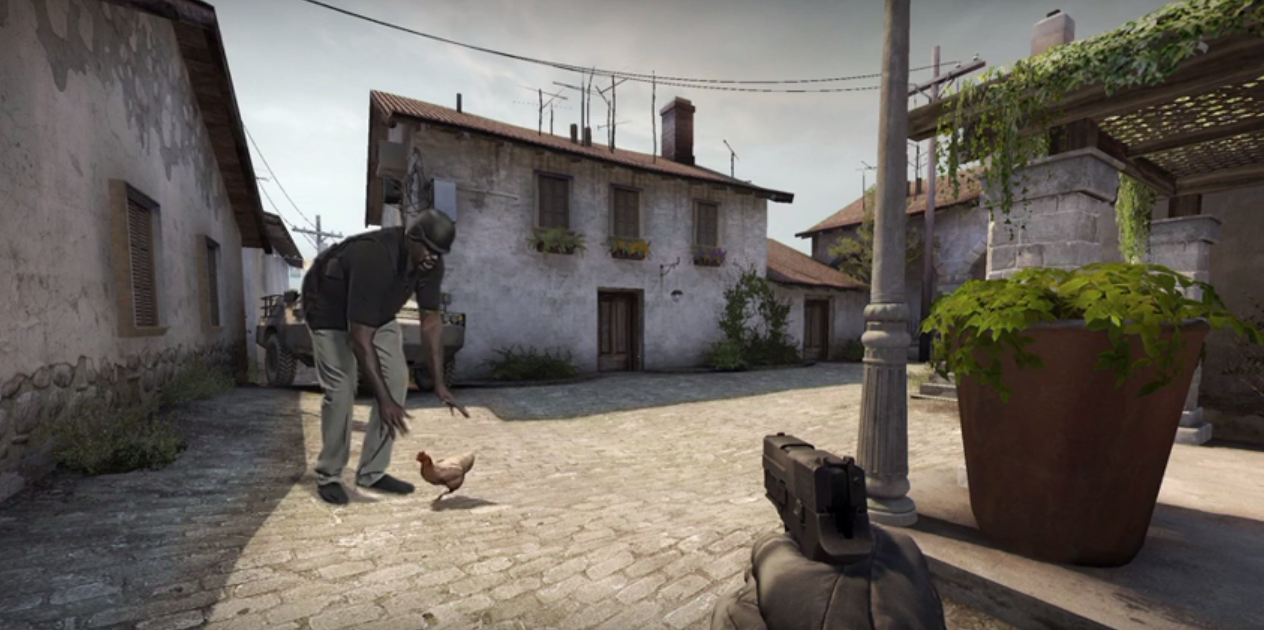 Шакил О’Нил в рекламе e-league CSGO