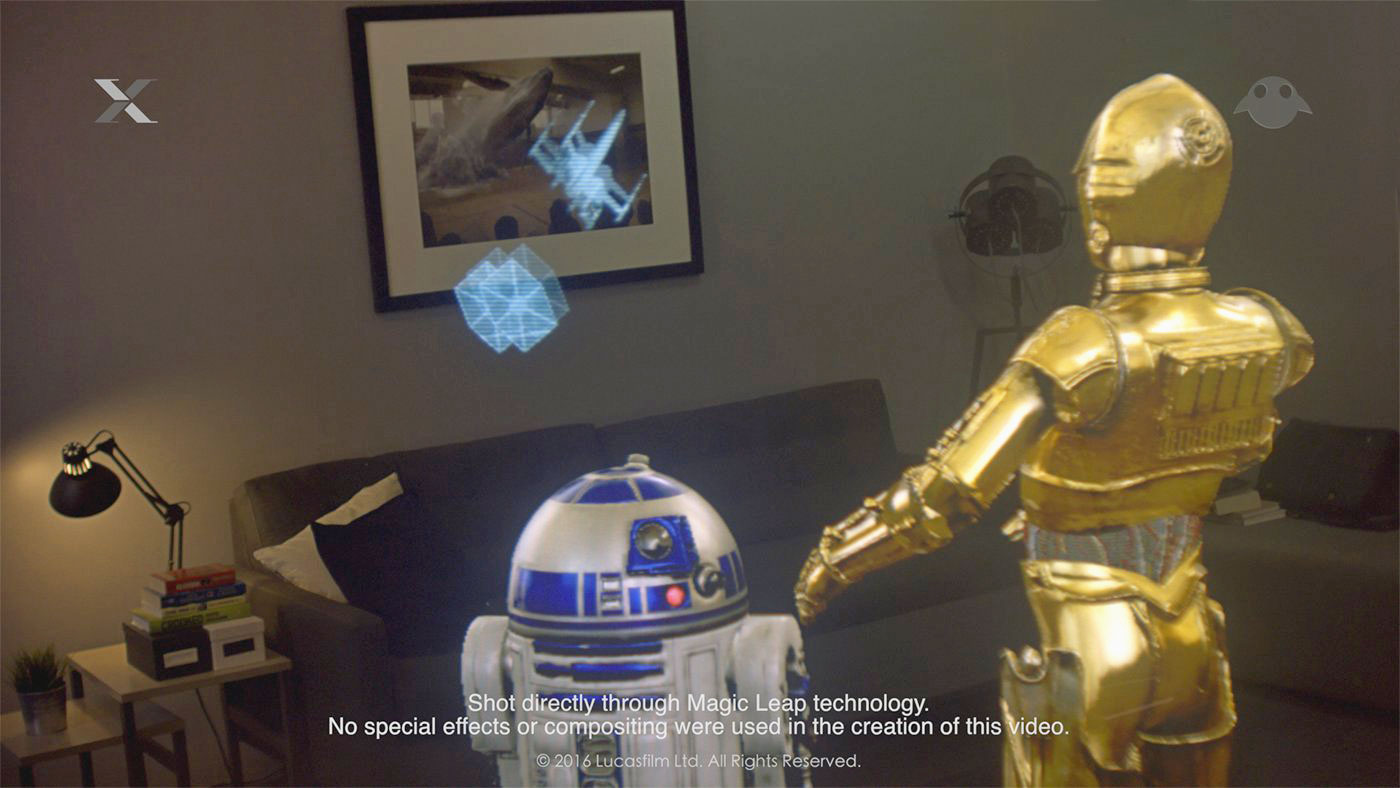 Magic Leap вместе с ILM сделали немного Звездных Войн