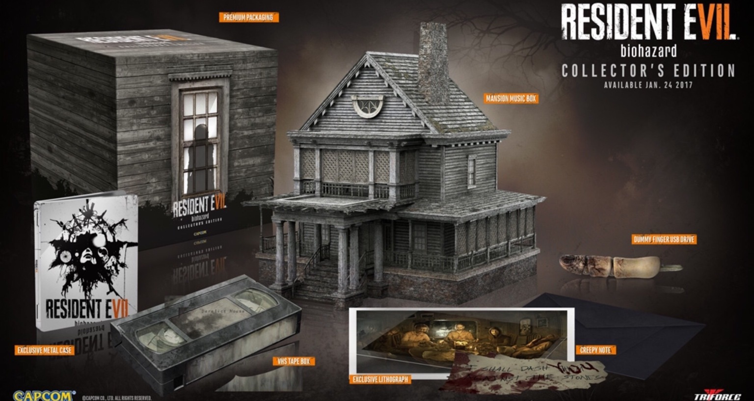 Коллекционное издание Resident Evil 7