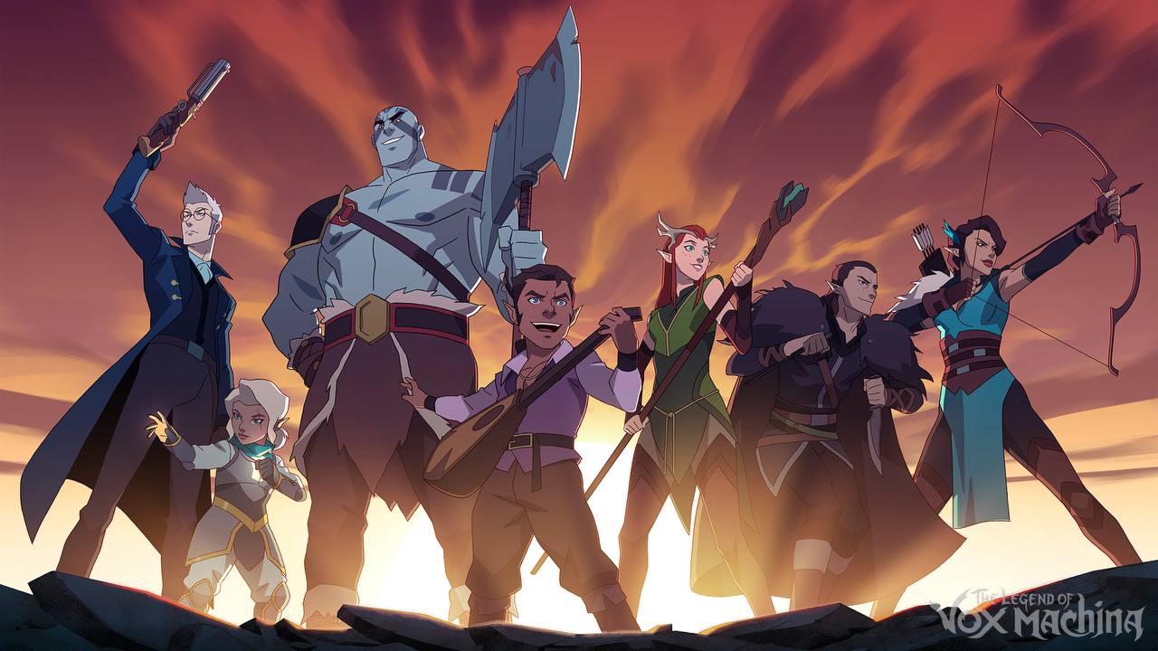 Открыл для себя The Legend of Vox Machina