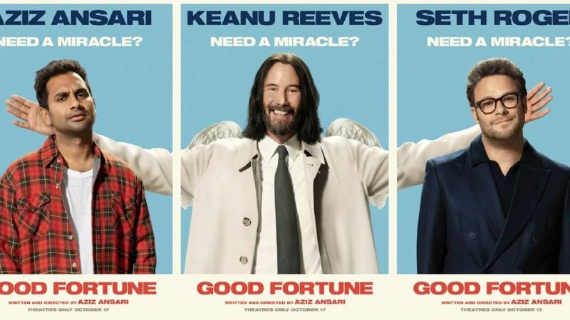 Ну наконец-то я нашел добрый голливудский фильм — #GoodFortune с Сетом Рогеном, …